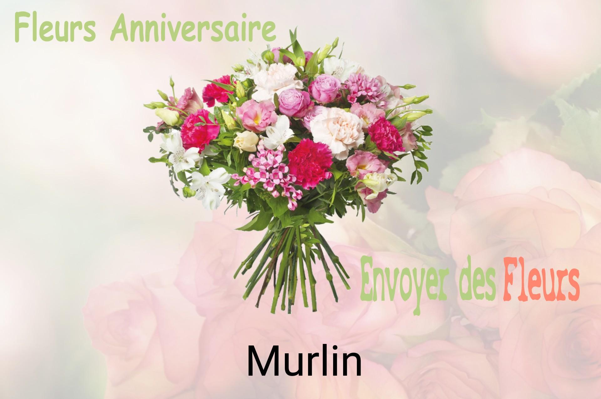 Bouquet de fleurs d’anniversaire livré à Murlin